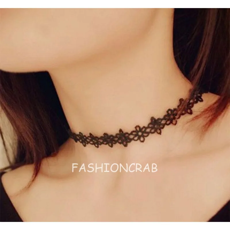 Black Lace Choker - Image 5