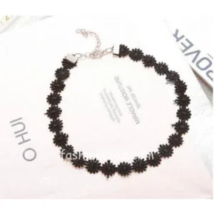 Girls-Black-Velvet-Lace-Choker-Necklace