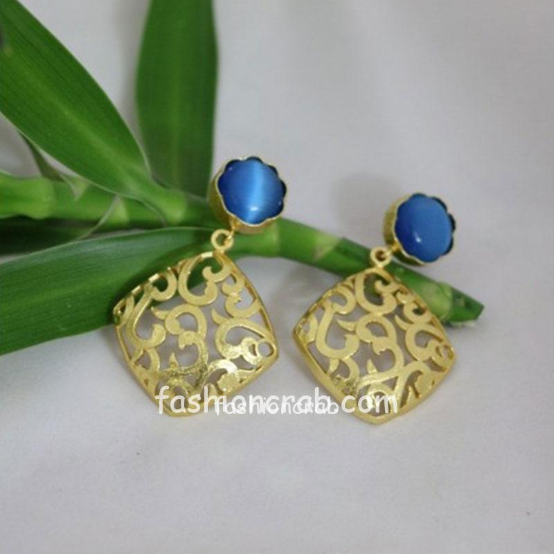 Blue Earring Set