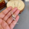 Silver Colour Dolphin Pendant Chain for Girls