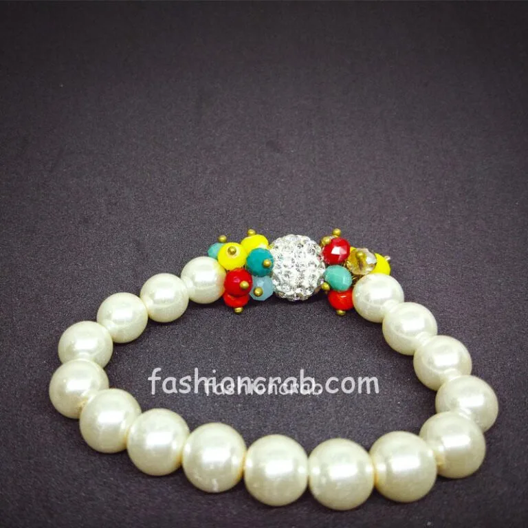 Multicolor Beads Pearl Bracelet