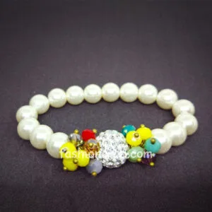 Multicolor Beads Pearl Bracelet