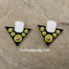 Multicolor-Black-White-Stud-Earring Multicolor-Black-White-Stud-Earring