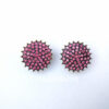 Pink Crystal Stud Girls Earring