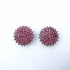 Pink Crystal Stud Girls Earring