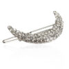 Crystal Moon Shape Hair Pin for Girls