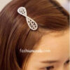 Rhinestone Crystal Bowknot Hair Clip