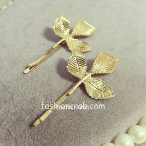 Three Leaf Vintage Hair Pin