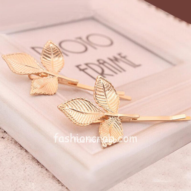 Three Leaf Vintage Hair Pin