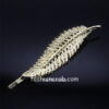 Trendy Golden Color Leaf Hair Pin