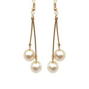 Dangling Pearl Drop Earring