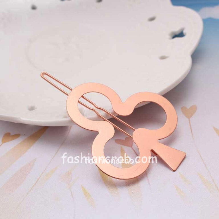 Golden Leaf Shape Hair Pin