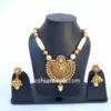 Golden Necklace Set with Pearls for Women