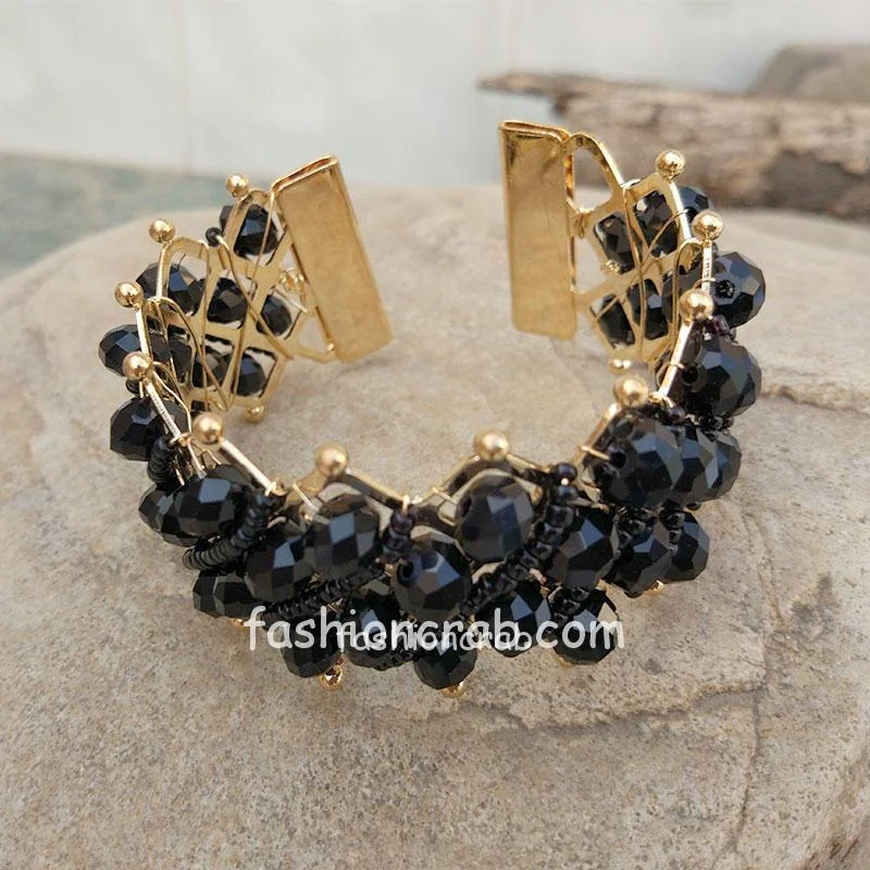 Black Crystal Bracelet