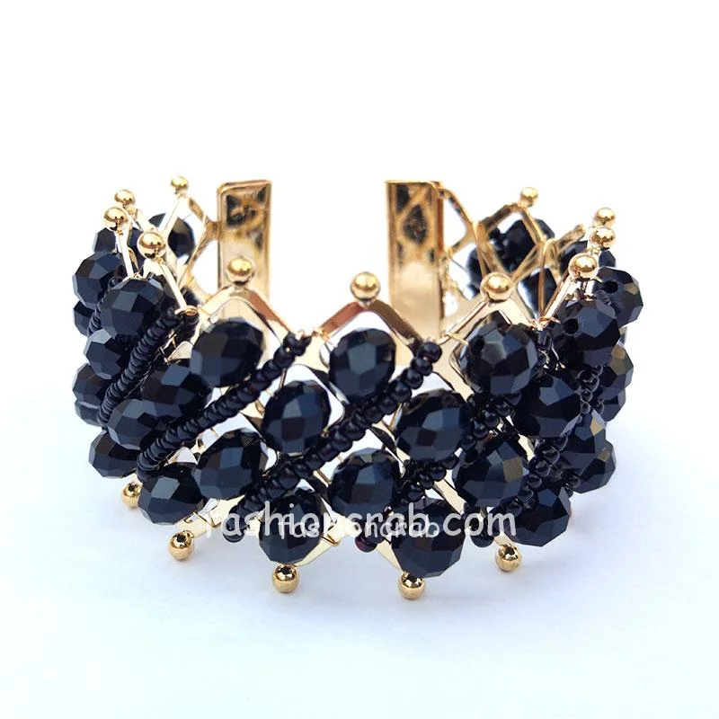 Black Crystal Bracelet