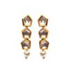 One String Kundan Pearl Necklace Set