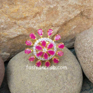 Pink Crystal Ring for Love