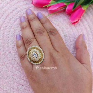 Vintage Dome Shape Ladies Ring