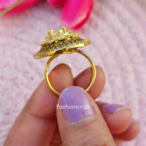 Vintage Dome Shape Ladies Ring