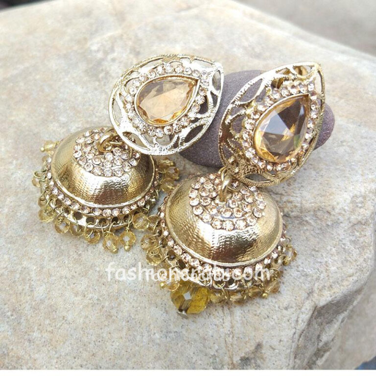Golden Color Jhumka for Women