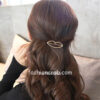 Lip Shaped Golden Color Hair Pin