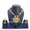 Antique Kundan Pearl Necklace Set for Women