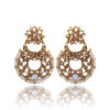 Trendy Kundan Pearl Drop Earring