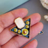 Black Stud Earrings-01 Black Stud Earrings