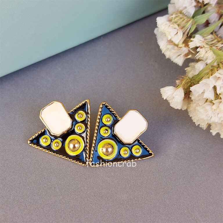Black Stud Earrings