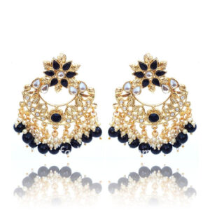 Freshwater Pearl Black Earrings for Women