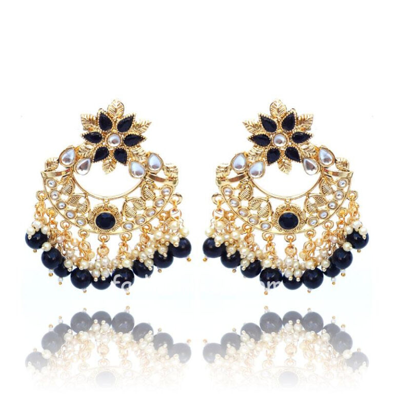 Freshwater Pearl Black Earrings for Women