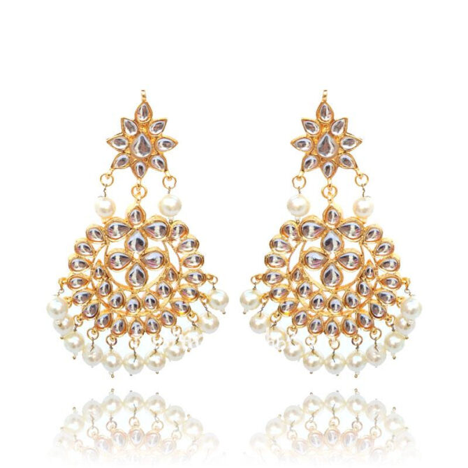 High Quality Kundan Earrings with Maang Tikka High Quality Kundan Earrings with Maang Tikka