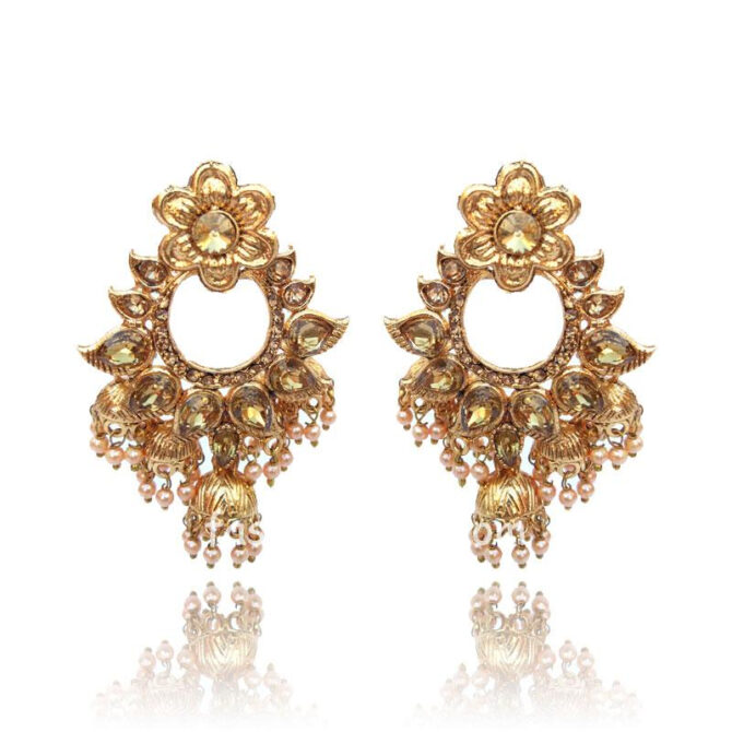 Indian Traditional Wedding Jhumki Jhumka Earrings for Girls