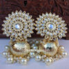 Lightweight Golden Jhumka Earring for Women