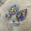 MultiColor Drop Shape Jhumki