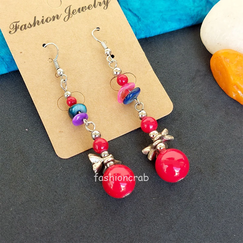 Red Earrings For Women