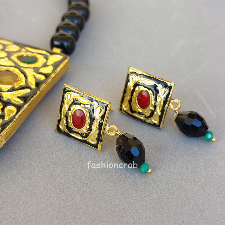 Black Necklace Set for Women
