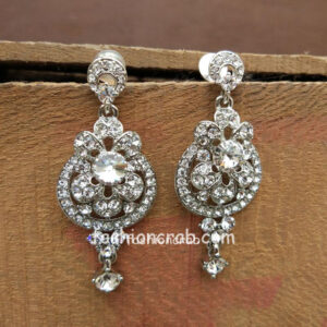 Cubic Zirconia Drop Earring
