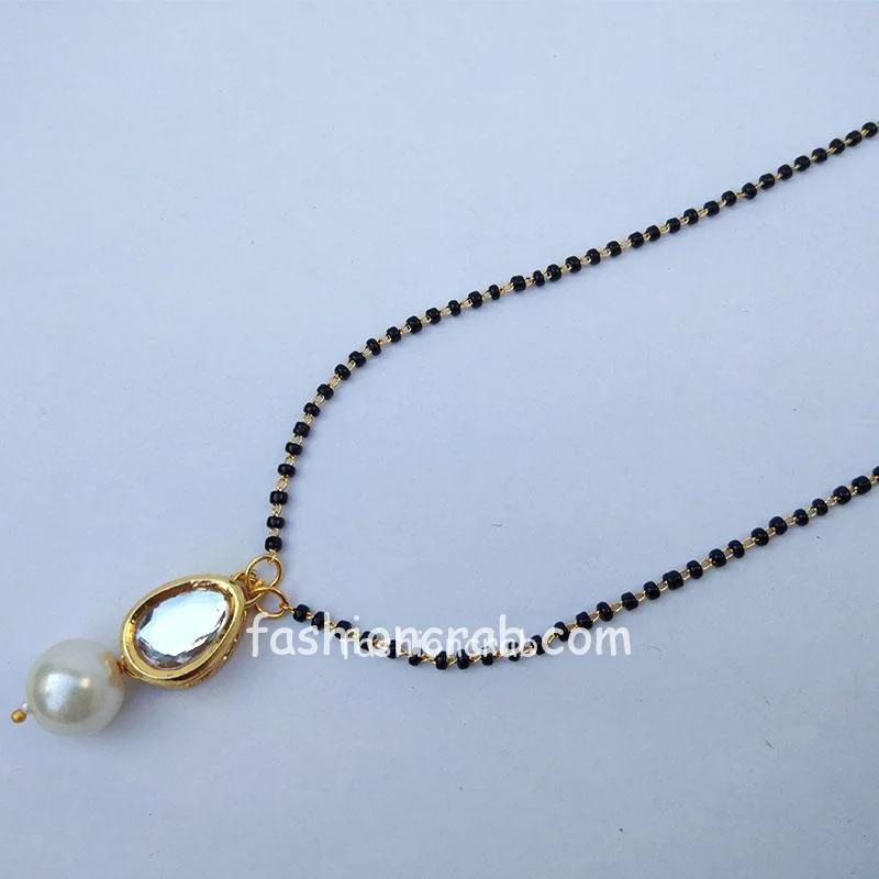 Kundan Pearl Mangalsutra