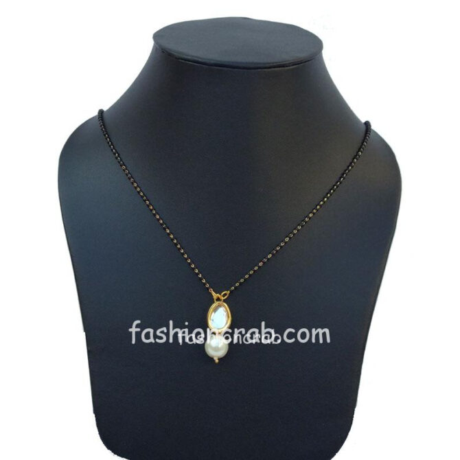 Kundan Pearl Mangalsutra Kundan Pearl Mangalsutra