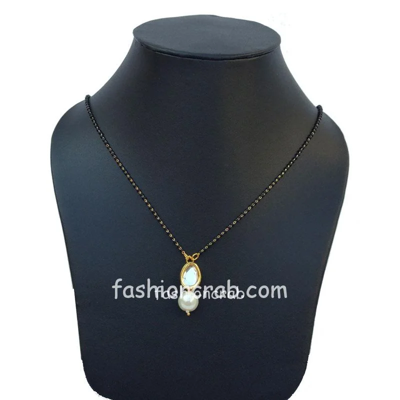 Kundan Pearl Mangalsutra