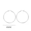 Big Silver Hoop Earring Big Silver Hoop Earring