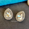 Cubic Zirconia Crystal Stud Earring for Girls