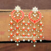 Orange Traditional Earrings