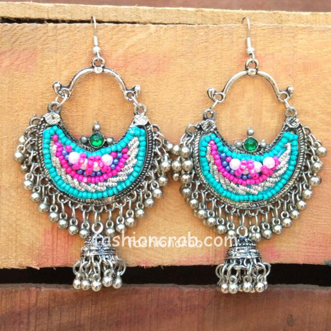 Afghani Tribal Earrings for Women-01 Afghani Tribal Earrings for Women