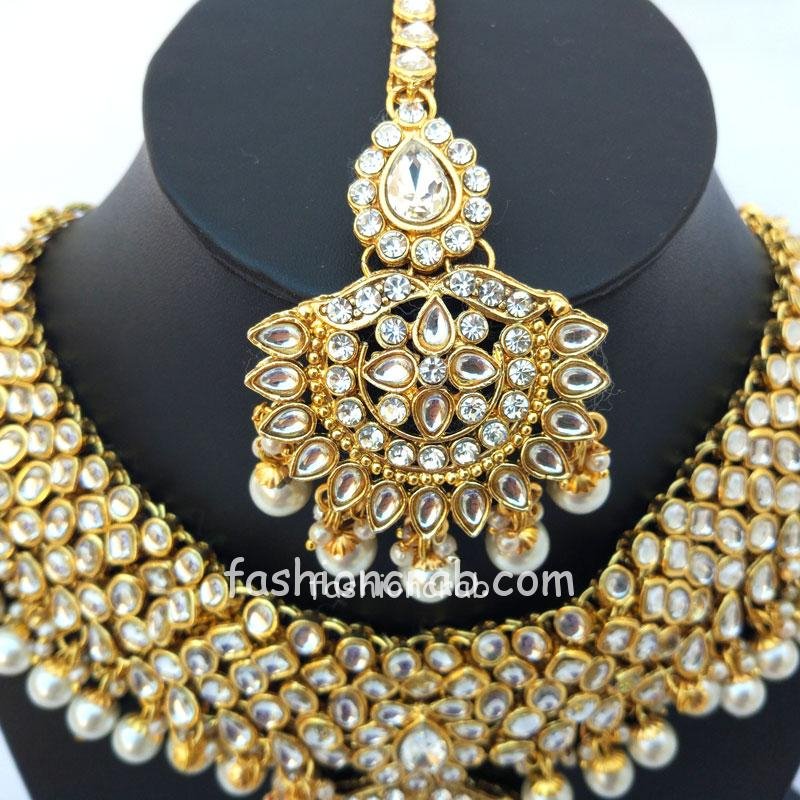 Indian Bridal Jewellery Set For Bride Fashioncrab Com