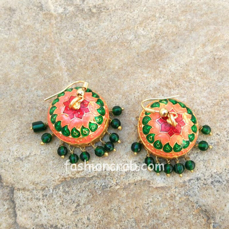 Small Multicolor Jhumka