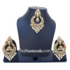 Traditional Maang Tikka with Earring Set for Wedding