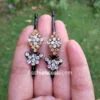 Beautiful Brown Crystal Hair Pins for Wedding