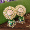 Green Jhumka Earring for Wedding